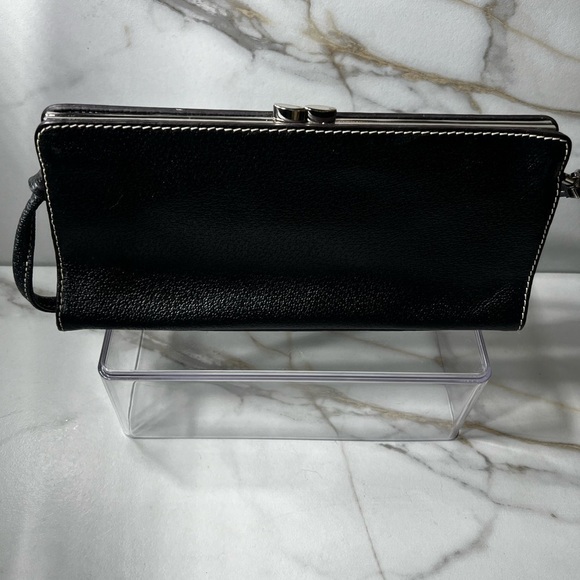 Black Anne Klein 55 leather 45 PVC - Picture 2 of 5